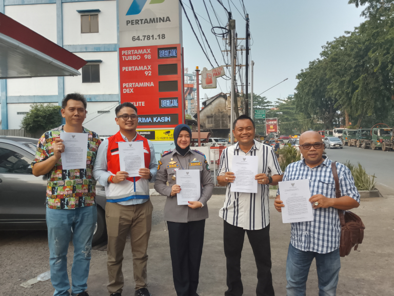 Dishub Kota Pontianak Gelar Sosialisasi Surat Edaran Pengaturan Antrian BBM Solar Subsidi