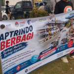 Aptrindo Kalbar Berbagi 15000 Masker & Vitamin di Kubu Raya, Sinergi Bersama Pihak Terkait Tangani Dampak Kabut Asap